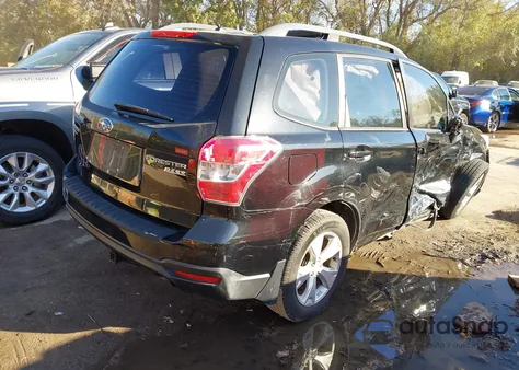 2015 Subaru Forester 2.5I из США, поврежденный, VIN JF2SJABC2FH422690